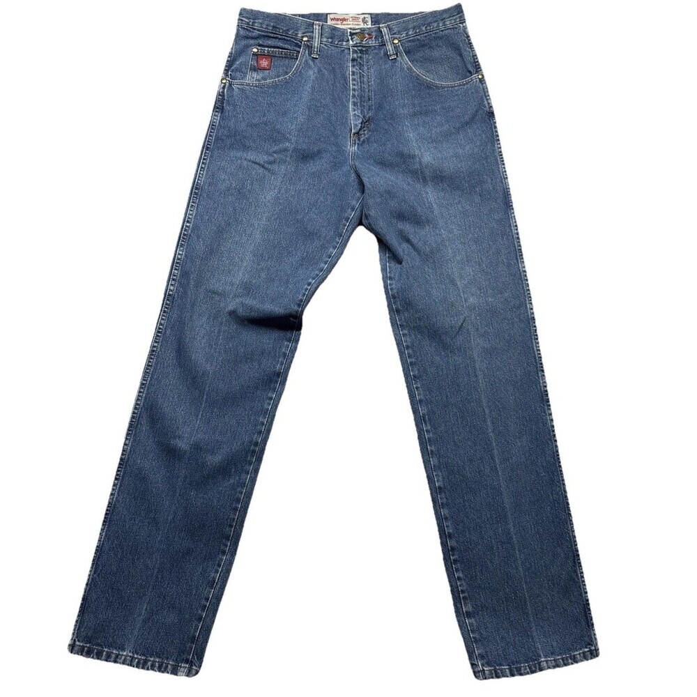 Vtg Wrangler PBR Professional Bull Riders Straignt Leg Jeans 33x34 Cowboycore